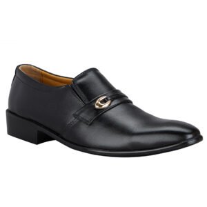 Combo leather loafer