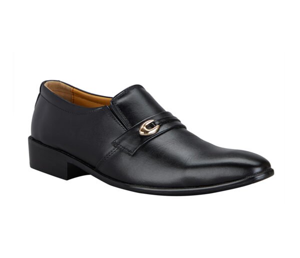 Combo leather loafer